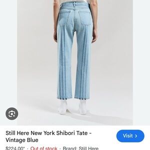 Still Here Shibori Tate Jeans